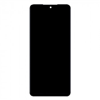 LCD With Touch Screen For Itel P40 Plus - Black Display Glass Combo Folder