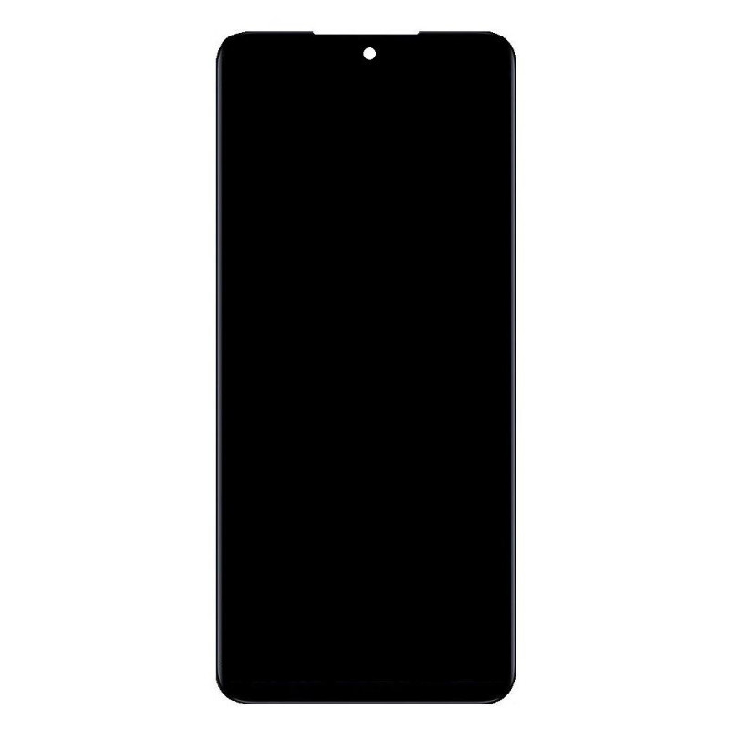 LCD With Touch Screen For Itel P40 Plus - Black Display Glass Combo Folder