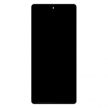 LCD With Touch Screen For Lava Agni 2 5G - Grey Display Glass Combo Folder