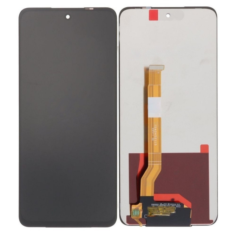 LCD With Touch Screen For Oppo A98 5G - Black Display Glass Combo Folder