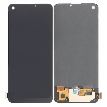 LCD With Touch Screen For Oppo Reno8 Lite - White Display Glass Combo Folder
