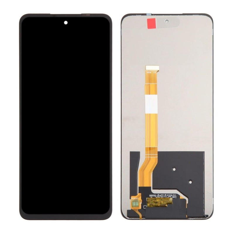 LCD With Touch Screen For Realme 11 5G - Black Display Glass Combo Folder