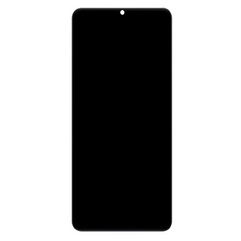 LCD With Touch Screen For Realme C53 India - White Display Glass Combo Folder