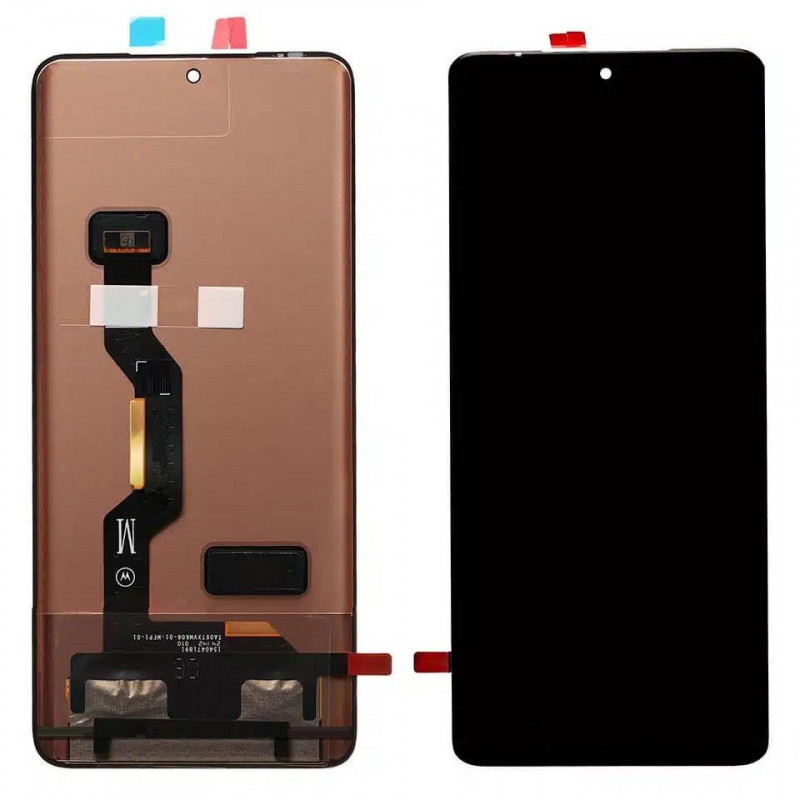 LCD with Touch Screen for Motorola Edge 50 - Peach Display Glass Combo Folder