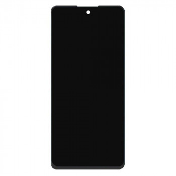 LCD With Touch Screen For I Kall Z14 - White Display Glass Combo Folder