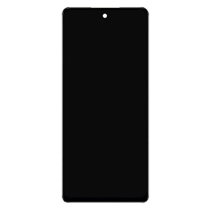 LCD With Touch Screen For Infinix Note 30 5G - Black Display Glass Combo Folder
