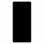 LCD With Touch Screen For Lava Agni 2 5G - Black Display Glass Combo Folder