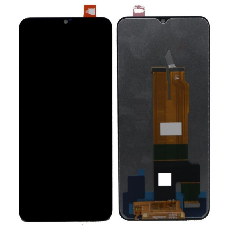 LCD With Touch Screen For Realme 9i 5G - Gold Display Glass Combo Folder