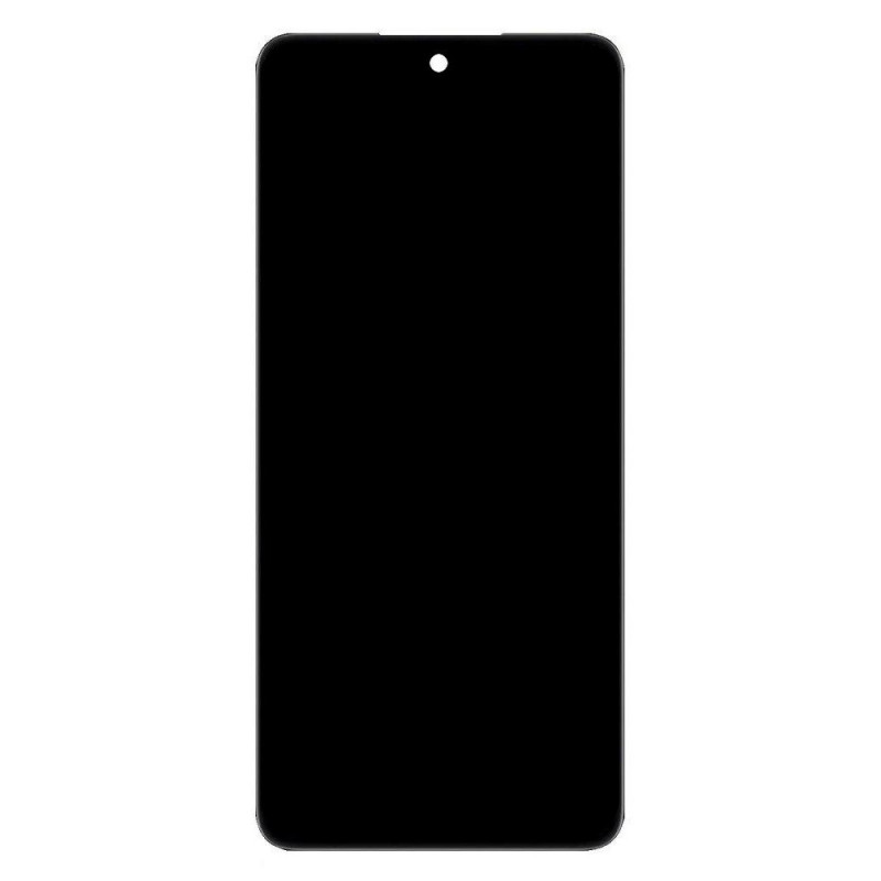 LCD With Touch Screen For Realme Narzo N55 - Black Display Glass Combo Folder