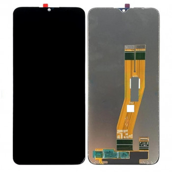 LCD With Touch Screen For Samsung Galaxy A04e - Black Display Glass Combo Folder