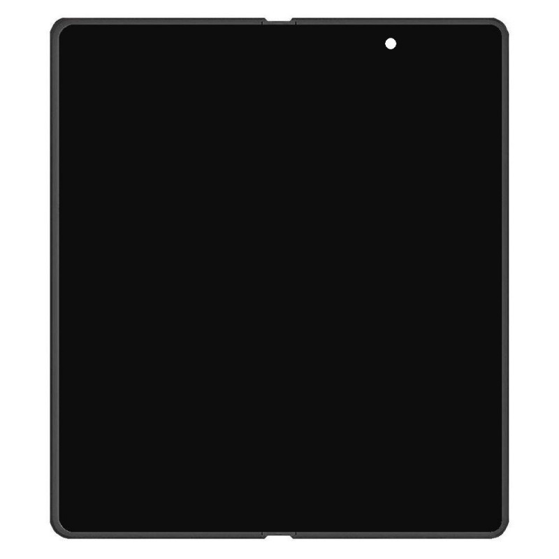 LCD With Touch Screen For Tecno Phantom V Fold - White Display Glass Combo Folder