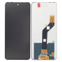 LCD With Touch Screen For Tecno Pova 4 - Black Display Glass Combo Folder
