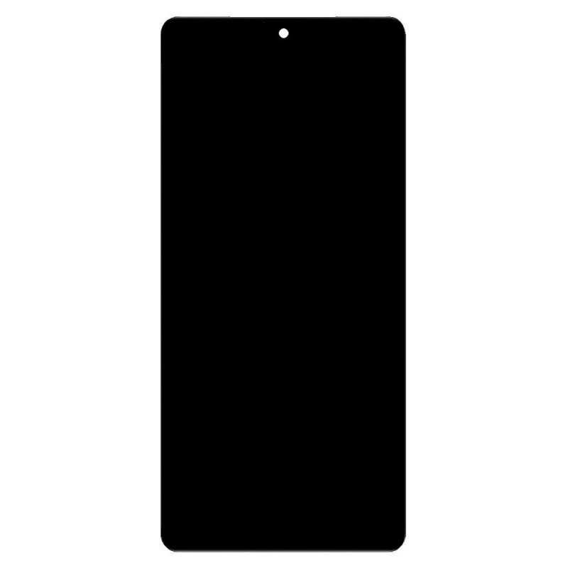 LCD With Touch Screen For Vivo V27 - Black Display Glass Combo Folder