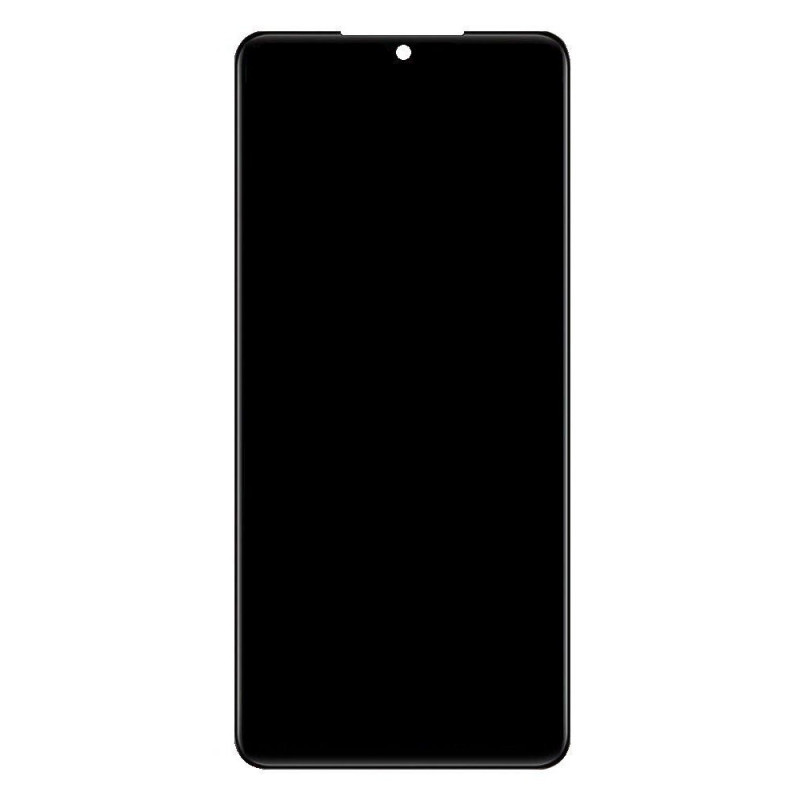 LCD With Touch Screen For Vivo Y100 - Black Display Glass Combo Folder