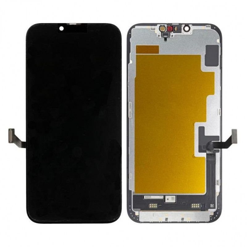 LCD With Touch Screen For Apple iPhone 14 Plus - Black Display Glass Combo Folder