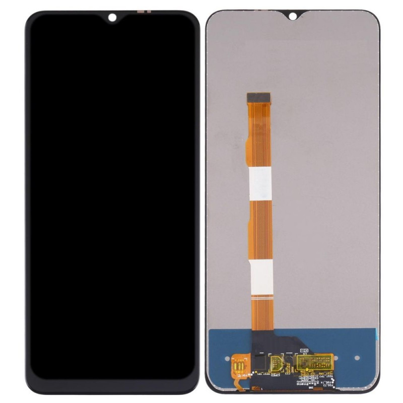 LCD With Touch Screen For Vivo Y12A - Blue Display Glass Combo Folder