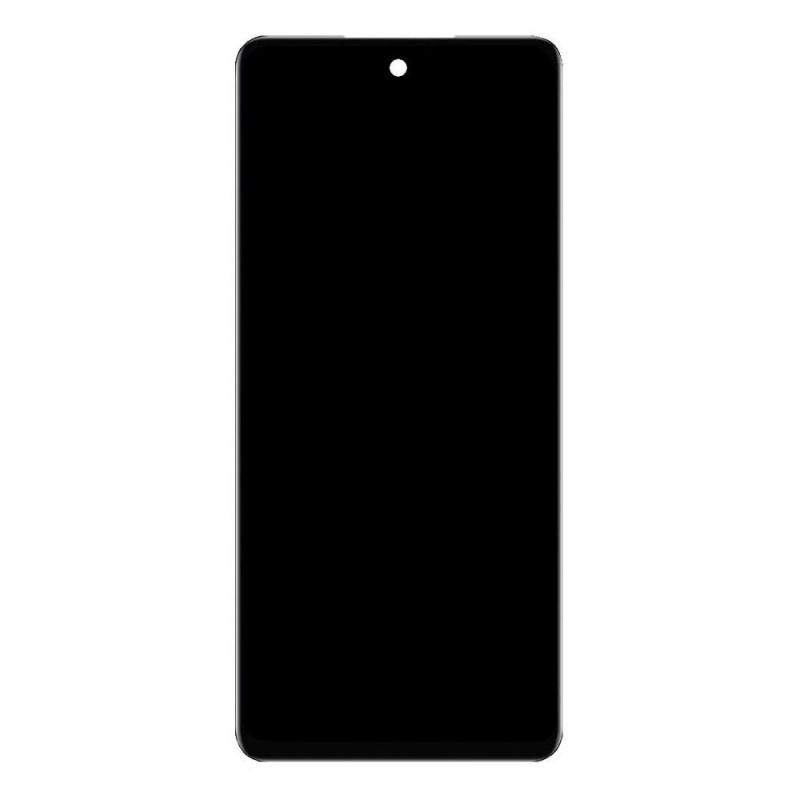LCD with Touch Screen For Itel S24 - Black Display Glass Combo Folder