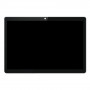 LCD with Touch Screen For Lava Magnum XL - White Display Glass Combo Folder