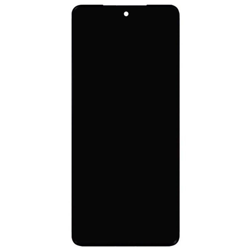 LCD with Touch Screen For Motorola Edge 50 Pro - White Display Glass Combo Folder