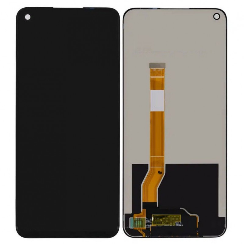 LCD with Touch Screen For Realme 9 5G SE - Black Display Glass Combo Folder