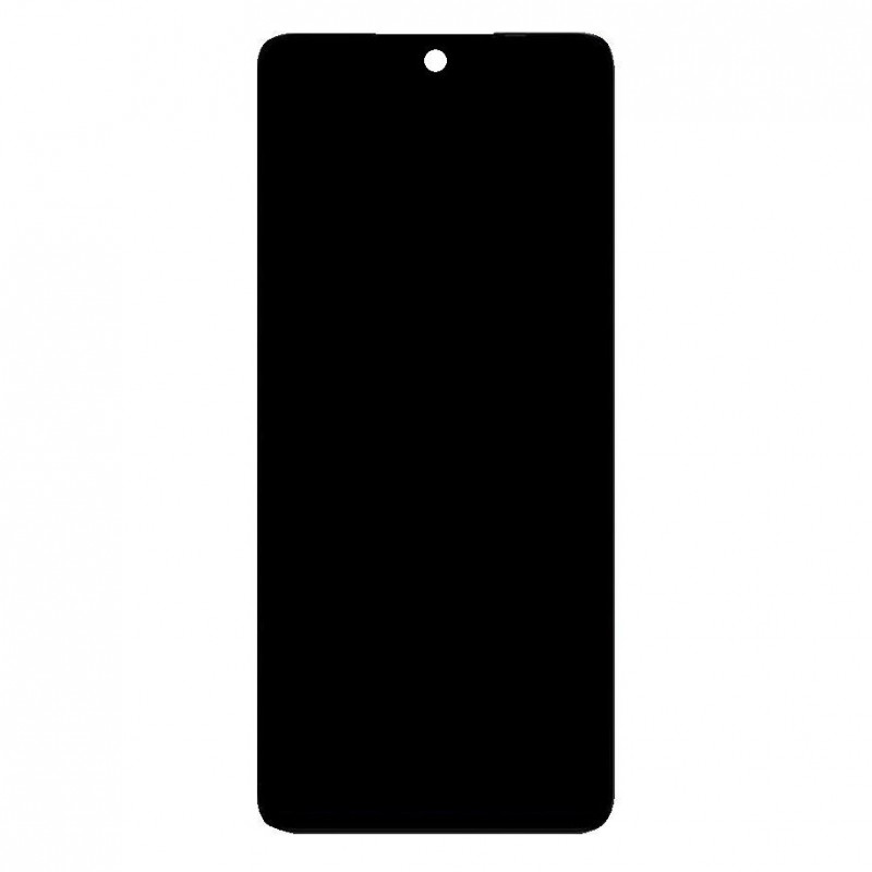 LCD with Touch Screen For Tecno Spark 20C - Black Display Glass Combo Folder