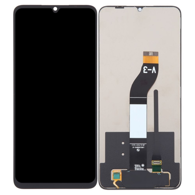 LCD with Touch Screen For Xiaomi Poco C61 - White Display Glass Combo Folder