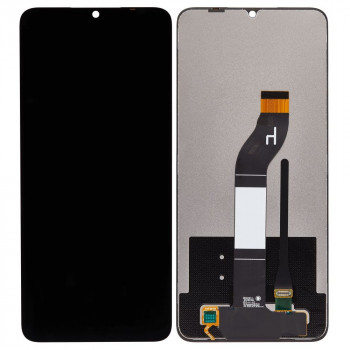 LCD with Touch Screen For Xiaomi Redmi 13C 5G - Silver Display Glass Combo Folder