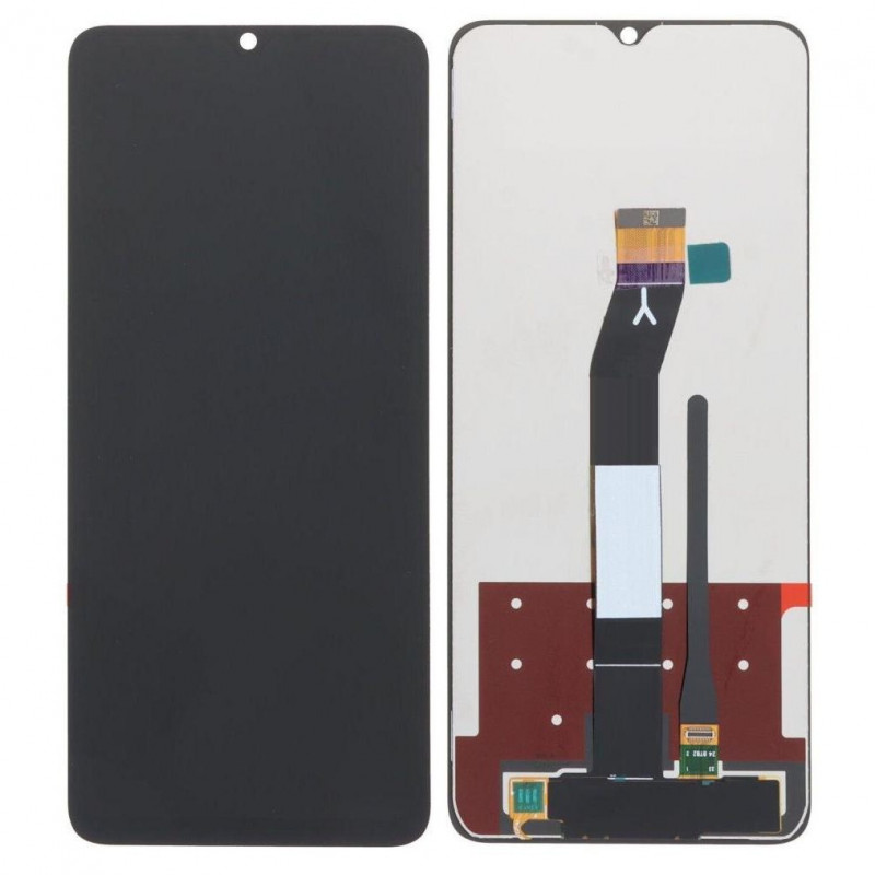 LCD with Touch Screen For Xiaomi Redmi A3 - Black Display Glass Combo Folder