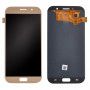 Buy Now LCD With Touch Screen For Samsung Galaxy A7 2017 - Gold Display Glass Combo Folder
