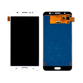 Buy Now LCD With Touch Screen For Samsung Galaxy J7 2016 - White Display Glass Combo Folder