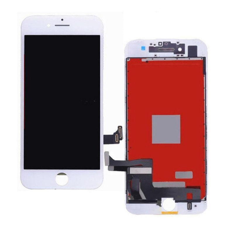 Buy Now LCD With Touch Screen For Apple Iphone 7 Plus 128Gb - Red Display Glass Combo Folder