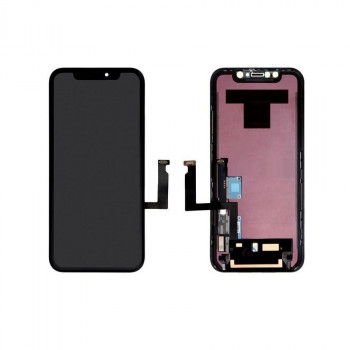 Buy Now LCD With Touch Screen For Apple Iphone Xr - Black Display Glass Combo Folder