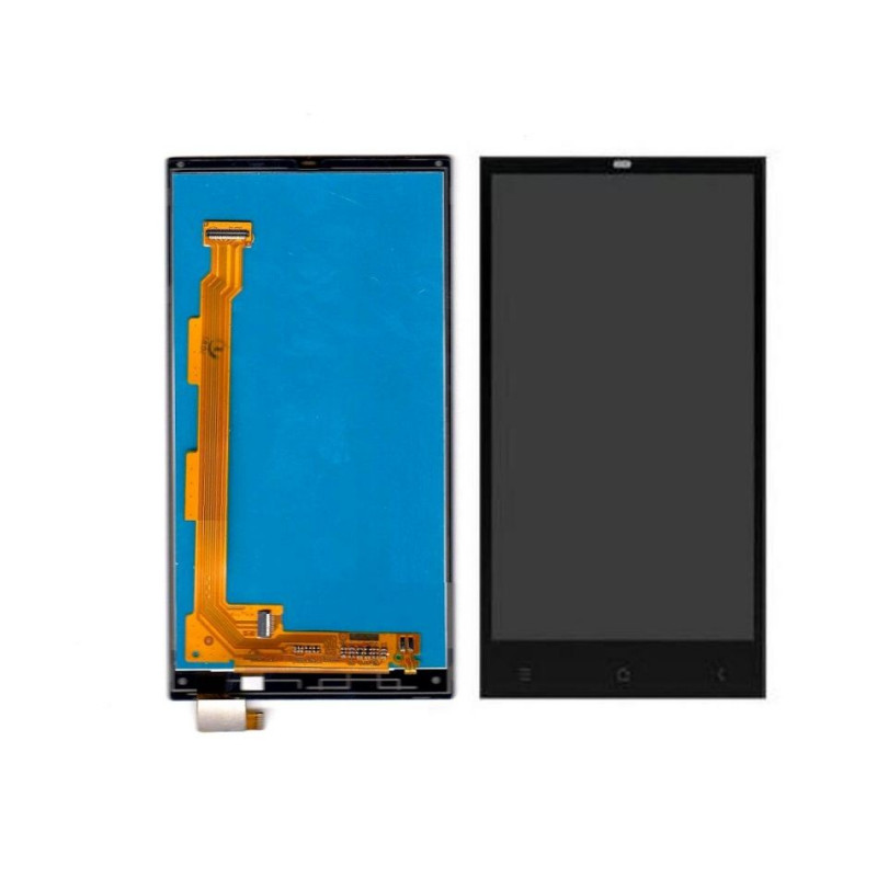 Buy Now LCD With Touch Screen For Gionee Elife E7 Mini - Black Display Glass Combo Folder