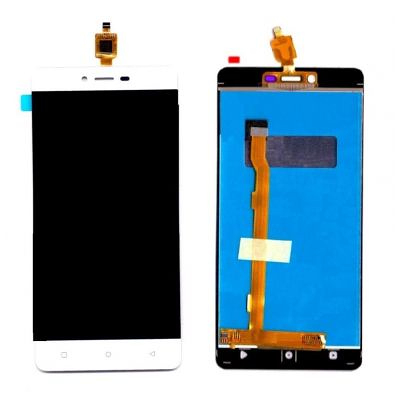 Buy Now LCD With Touch Screen For Gionee F103 - White Display Glass Combo Folder