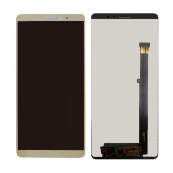 Buy Now LCD With Touch Screen For Gionee M7 Power - Gold Display Glass Combo Folder