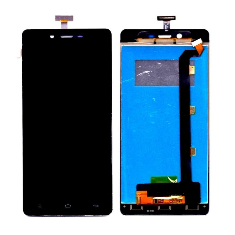 Buy Now LCD With Touch Screen For Gionee Marathon M3 - Black Display Glass Combo Folder