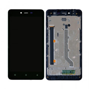 Buy Now LCD With Touch Screen For Gionee Pioneer P5L - Blue Display Glass Combo Folder