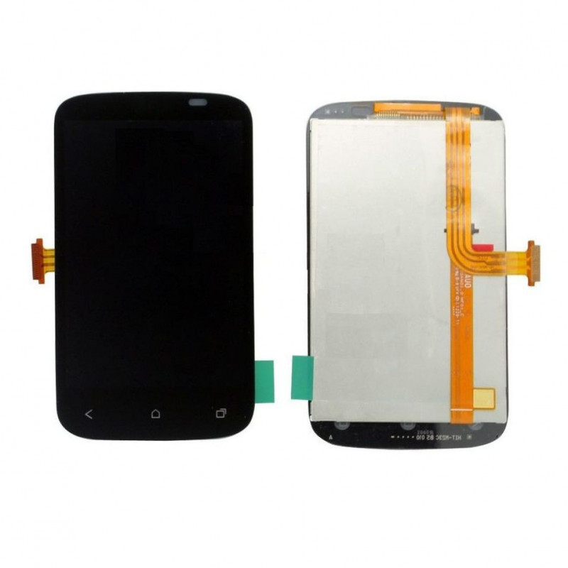 Buy Now LCD With Touch Screen For Htc Desire C - Red Display Glass Combo Folder