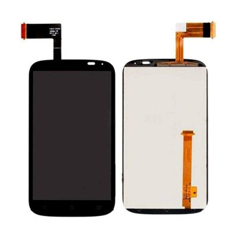 Buy Now LCD With Touch Screen For Htc Desire X - Black Display Glass Combo Folder