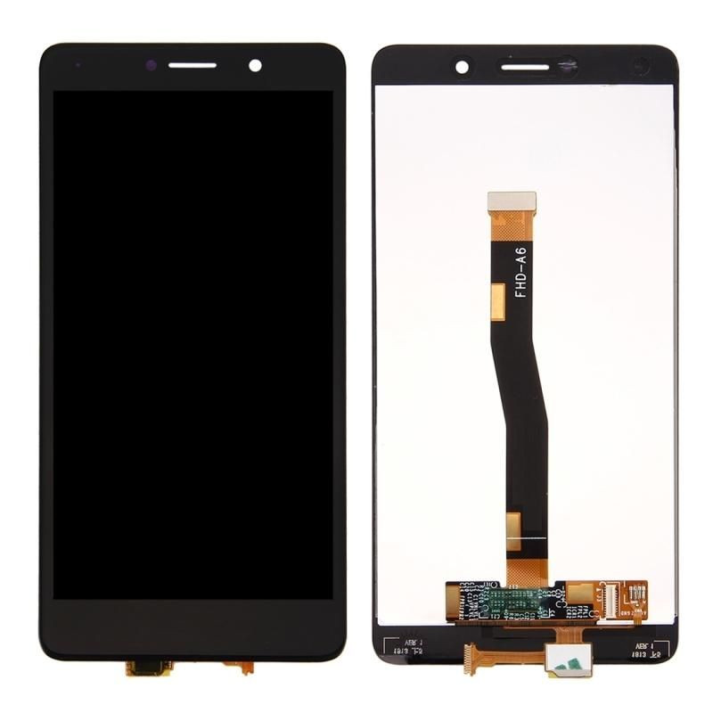 Buy Now LCD With Touch Screen For Huawei Honor 6X - Black Display Glass Combo Folder