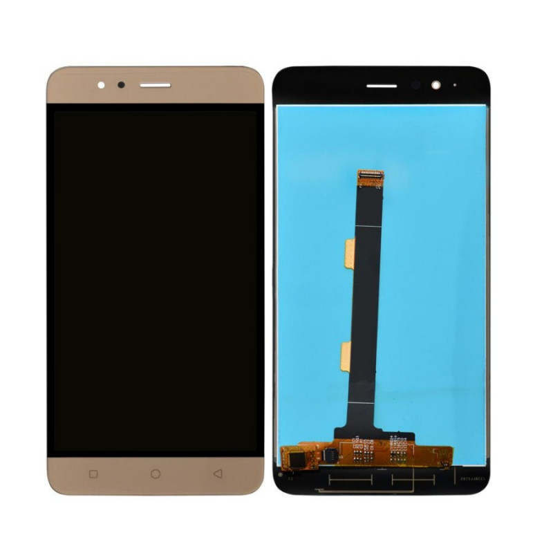 Buy Now LCD With Touch Screen For Infocus Turbo 5 - Gold Display Glass Combo Folder