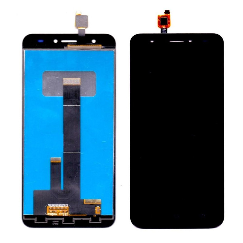 Buy Now LCD With Touch Screen For Intex Aqua Lions T1 - Black Display Glass Combo Folder