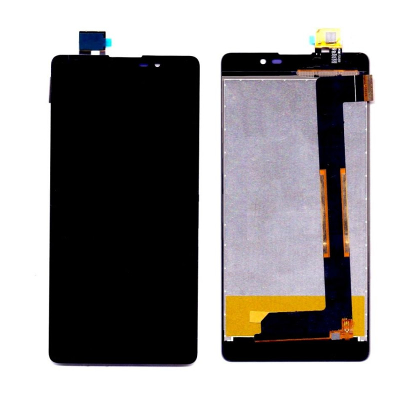 Buy Now LCD With Touch Screen For Intex Aqua Power 4G - Black Display Glass Combo Folder