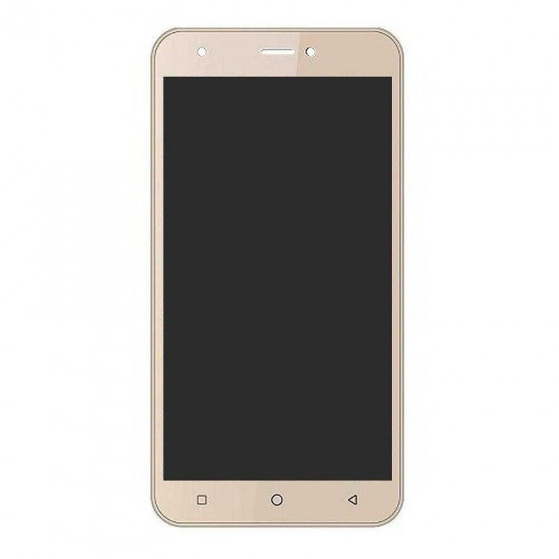 Buy Now LCD With Touch Screen For Intex Cloud Q11 4G - Champagne Display Glass Combo Folder