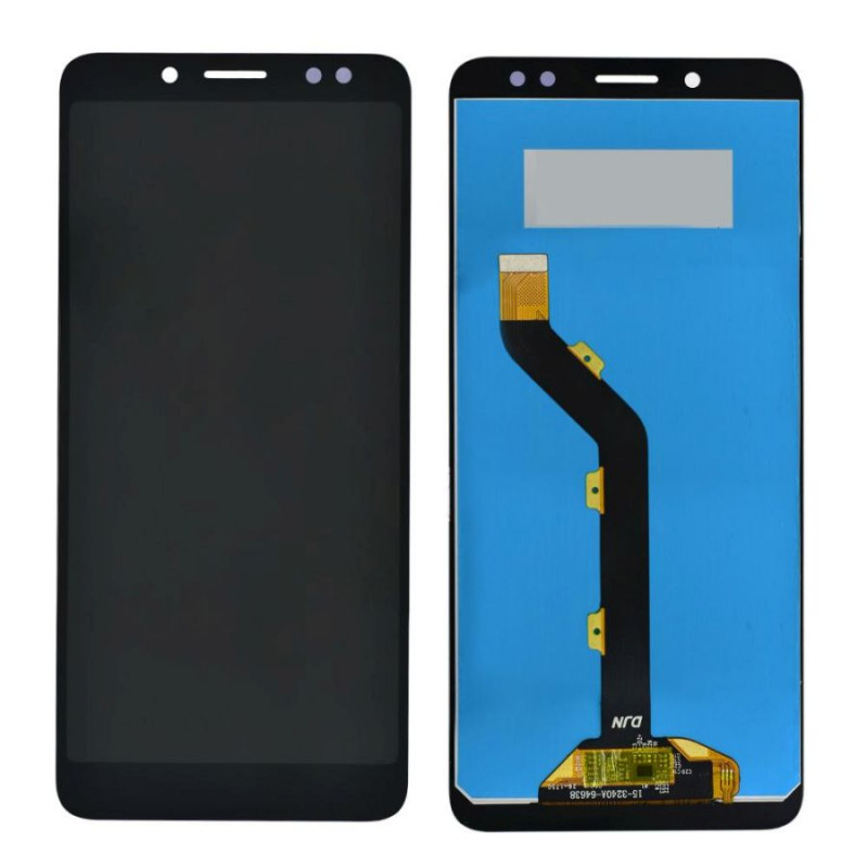 Buy Now LCD With Touch Screen For Itel A62 - Black Display Glass Combo Folder