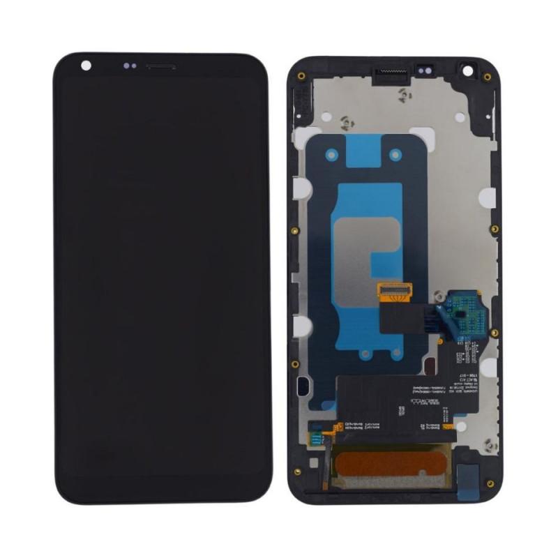 Buy Now LCD With Touch Screen For Lg Q6 - Black Display Glass Combo Folder