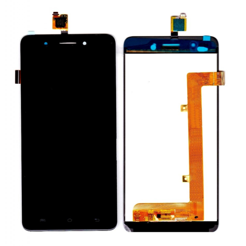 Buy Now LCD With Touch Screen For Lava Iris 870 - Black Display Glass Combo Folder