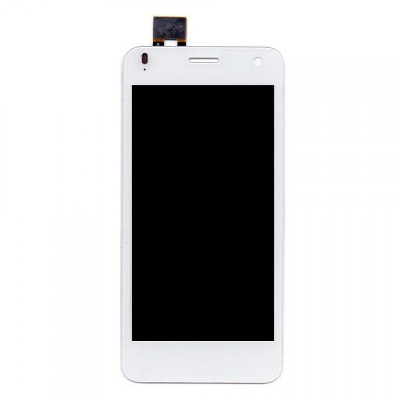 Buy Now LCD With Touch Screen For Lava Iris X1 8Gb - White Display Glass Combo Folder