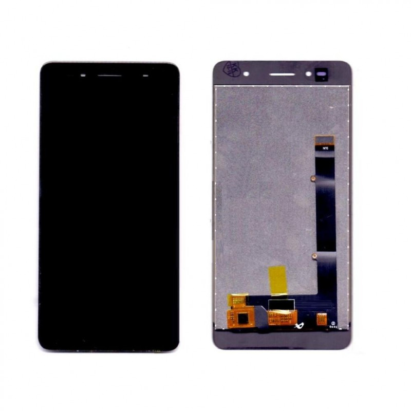 Buy Now LCD With Touch Screen For Lava Z10 3Gb Ram - Black Display Glass Combo Folder