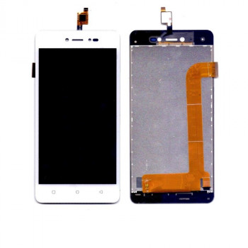 Buy Now LCD With Touch Screen For Lava Z60 - Gold Display Glass Combo Folder